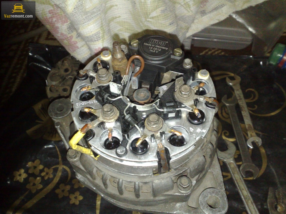 Самостоятельный ремонт генератора на ВАЗ 2114